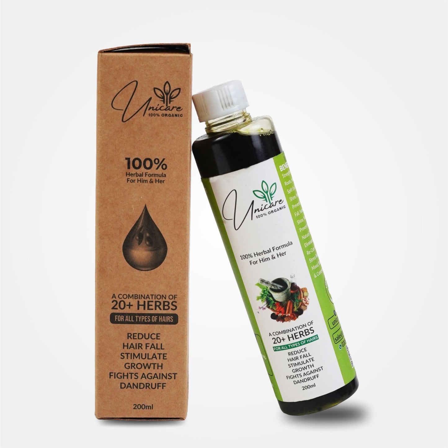 Unicare Herbal Hair Oil for Men & Women